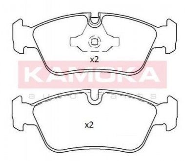 Тормозные колодки дисковые KAMOKA jq101291