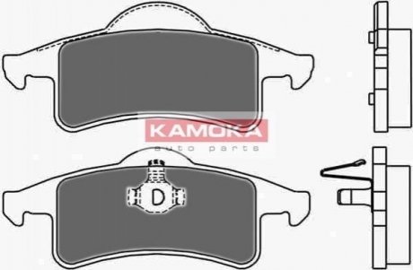 Купити ГАЛЬМІВНІ КОЛОДКИ ДИСКОВІ Jeep Cherokee, Grand Cherokee KAMOKA jq1013048 (фото1) підбір по VIN коду, ціна 842 грн.