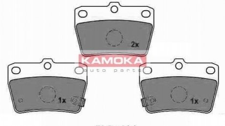 Купить Тормозные колодки дисковые Toyota Rav-4 KAMOKA jq1013062 (фото1) подбор по VIN коду, цена 577 грн.