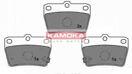 ГАЛЬМІВНІ КОЛОДКИ ДИСКОВІ KAMOKA jq1013062