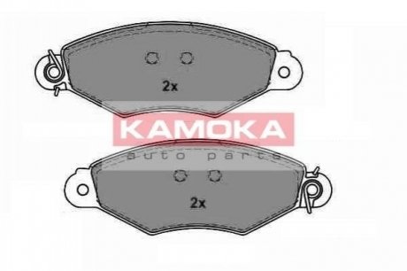 Купити ГАЛЬМІВНІ КОЛОДКИ ДИСКОВІ Renault Kangoo, Nissan Kubistar, Citroen Xsara KAMOKA jq1013206 (фото1) підбір по VIN коду, ціна 817 грн.