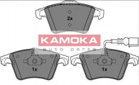 Тормозные колодки дисковые KAMOKA jq1013286