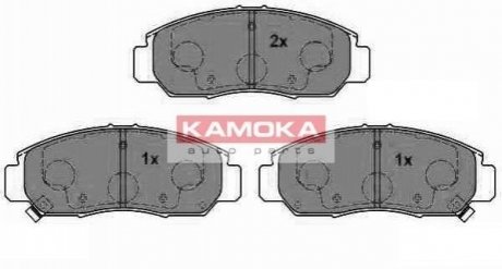 Купить Тормозные колодки дисковые Honda Civic, Stream, FR-V KAMOKA jq1013338 (фото1) подбор по VIN коду, цена 854 грн.