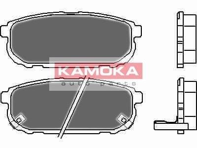 Тормозные колодки дисковые KAMOKA jq1013472