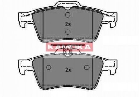 Купити ГАЛЬМІВНІ КОЛОДКИ ДИСКОВІ Ford C-Max, Peugeot 508, Jaguar XF, Citroen C5, Mazda 5, Volvo C30, C70, Mazda 3, Volvo S40, Renault Latitude, Volvo V50 KAMOKA jq1013532 (фото1) підбір по VIN коду, ціна 694 грн.