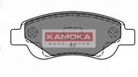 Купити ГАЛЬМІВНІ КОЛОДКИ ДИСКОВІ Citroen C1, Peugeot 107, 108 KAMOKA jq1013580 (фото1) підбір по VIN коду, ціна 818 грн.