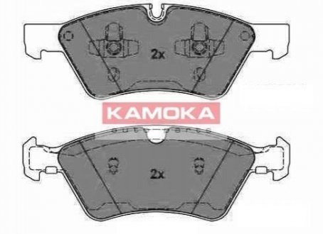 Купить Тормозные колодки дисковые Mercedes W251, GL-Class, W211, S211, M-Class, G-Class KAMOKA jq1013660 (фото1) подбор по VIN коду, цена 1259 грн.