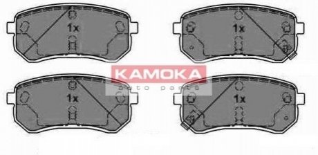 Купить Тормозные колодки дисковые Hyundai I10, KIA Picanto KAMOKA jq1013804 (фото1) подбор по VIN коду, цена 596 грн.