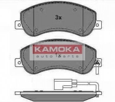 Купить Тормозные колодки дисковые Ford Transit KAMOKA jq1013856 (фото1) подбор по VIN коду, цена 1274 грн.