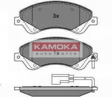 Тормозные колодки дисковые KAMOKA jq1013858
