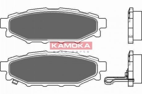 Купить Тормозные колодки дисковые Subaru Impreza, Forester, Outback, Legacy, XV KAMOKA jq1013894 (фото1) подбор по VIN коду, цена 699 грн.