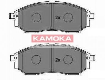 Купити ГАЛЬМІВНІ КОЛОДКИ ДИСКОВІ Nissan Navara, Infiniti M, Nissan Murano, Qashqai, Infiniti G, Nissan Pathfinder, Renault Koleos, Infiniti EX, Q KAMOKA jq1013994 (фото1) підбір по VIN коду, ціна 882 грн.