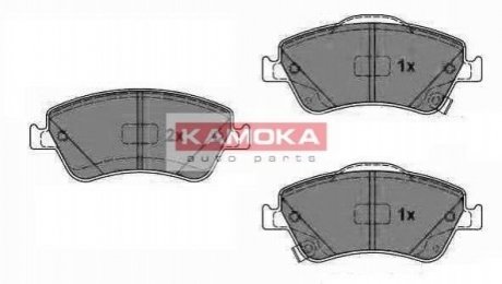 Тормозные колодки дисковые KAMOKA jq1018092