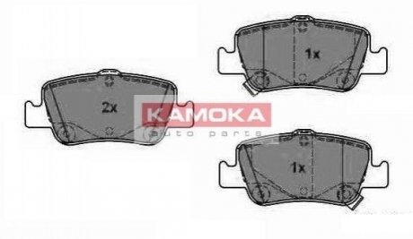 ГАЛЬМІВНІ КОЛОДКИ ДИСКОВІ KAMOKA jq1018096