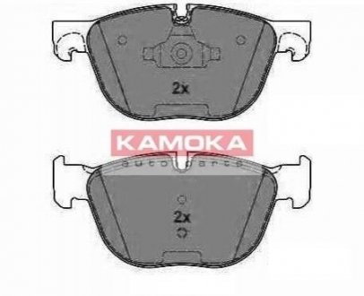 Купить Тормозные колодки дисковые BMW X5, X6 KAMOKA jq1018104 (фото1) подбор по VIN коду, цена 1119 грн.