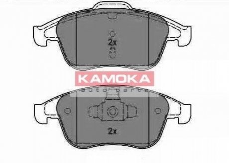 Купить Тормозные колодки дисковые Renault Megane, Scenic, Grand Scenic, Latitude, Laguna, Clio KAMOKA jq1018136 (фото1) подбор по VIN коду, цена 849 грн.