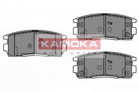 Тормозные колодки дисковые Chevrolet Captiva KAMOKA jq1018370 (фото1)