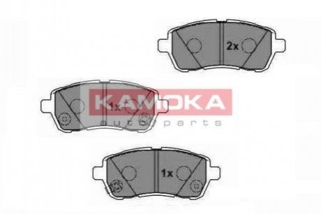Тормозные колодки дисковые Ford KA KAMOKA jq1018454