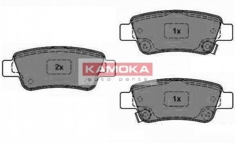 Купити ГАЛЬМІВНІ КОЛОДКИ ДИСКОВІ Honda CR-V KAMOKA jq1018466 (фото1) підбір по VIN коду, ціна 753 грн.