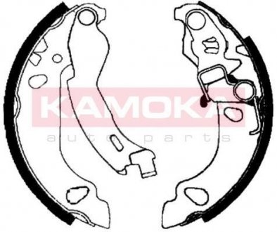 Купити Гальмівні колодки барабанні Fiat Panda KAMOKA jq202048 (фото1) підбір по VIN коду, ціна 877 грн.