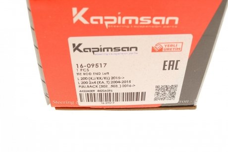 Наконечник тяги рульової (L) Mitsubishi Pajero II 00-/L200 05- KAPIMSAN 16-09517