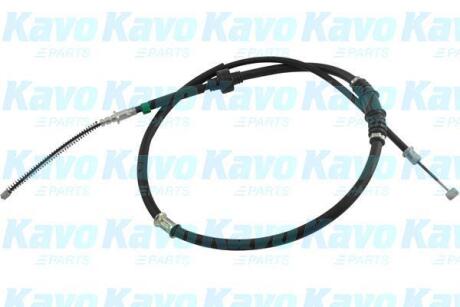 Трос стоянкового гальма (задній) (R) Mitsubishi Outlander 2.0/2.4 CRDi 03-07 (L=1580/1345mm) KAVO PARTS bhc-5617