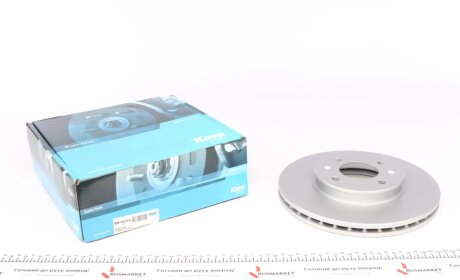 Диск гальмівний (передній) Kia Rio III/Hyundai Accent 11- (256x22) KAVO PARTS br-3273-c