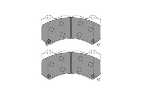 CHEVROLET Колодки гальмівні Camaro, JEEP KAVO PARTS kbp-6627