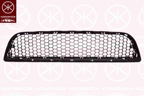 Решетка бампера, передн., черный. Dacia Logan KLOKKERHOLM 1301915