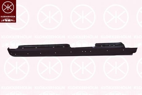 Купити Поріг Nissan Primera KLOKKERHOLM 1670012 (фото1) підбір по VIN коду, ціна 3106 грн.