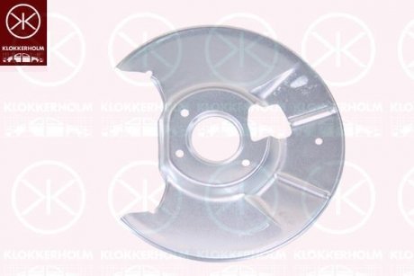 Купити Захист тормозного диска задн Mazda 6 KLOKKERHOLM 3451878 (фото1) підбір по VIN коду, ціна 1155 грн.