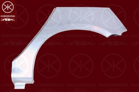 Купить Арка крила Peugeot 206 KLOKKERHOLM 5507581 (фото1) подбор по VIN коду, цена 1496 грн.