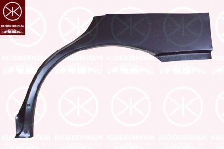 Купить Арка крила Subaru Impreza KLOKKERHOLM 6731581 (фото1) подбор по VIN коду, цена 1271 грн.