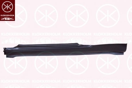 Купити Поріг Toyota Yaris KLOKKERHOLM 8109001 (фото1) підбір по VIN коду, ціна 1826 грн.