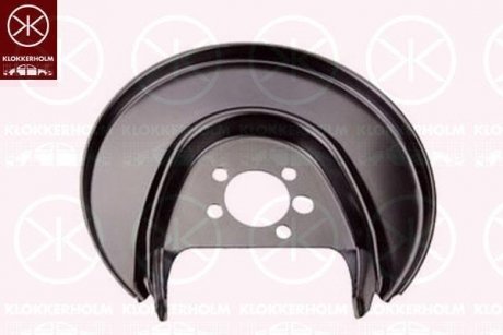 Купити Захист тормозного диска задн Seat Ibiza, Volkswagen Polo, Seat Cordoba, Volkswagen Caddy KLOKKERHOLM 9505877 (фото1) підбір по VIN коду, ціна 536 грн.