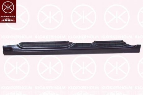 Купити VW POL 02- Поріг лів. Volkswagen Polo KLOKKERHOLM 9506011 (фото1) підбір по VIN коду, ціна 2888 грн.