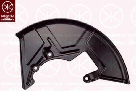 Купити Захист тормозного диска задн Volkswagen Golf, Seat Leon, Audi TT KLOKKERHOLM 9523374 (фото1) підбір по VIN коду, ціна 1202 грн.