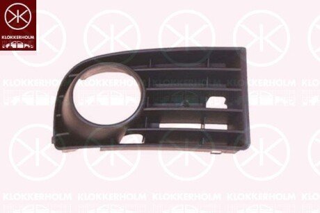 Накладка бампера переднього права VW Golf V 03-09 Volkswagen Golf KLOKKERHOLM 9524996