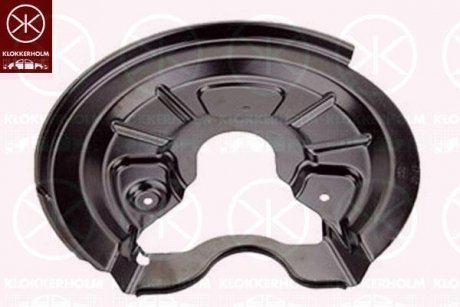 Захисна панель гальмівного диску Seat Leon, Volkswagen Golf, Skoda Octavia, Superb, Seat Toledo, Audi A3, Seat Altea KLOKKERHOLM 9534878