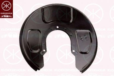 Защита тормозного диска Volkswagen Sharan KLOKKERHOLM 9590878