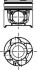 Купить Поршень двигуна KOLBENSCHMIDT 40217600 (фото1) подбор по VIN коду, цена 5533 грн.