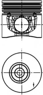 Поршень (NEF45/NEF67) KOLBENSCHMIDT 40269610