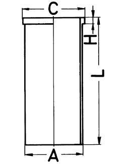 Гільза KOLBENSCHMIDT 89048190