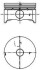 Купить Поршень, комплект – знато по производству KOLBENSCHMIDT 99456720 (фото1) подбор по VIN коду, цена 3004 грн.
