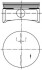 Купити Поршень в комплекті на 1 циліндр, STD KOLBENSCHMIDT 99741601 (фото1) підбір по VIN коду, ціна 2500 грн.