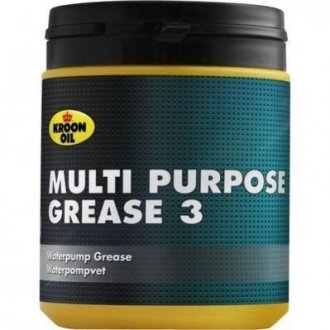 Купить Змазка MULTI PURPOSE GREASE 3 600г KROON OIL 34070 (фото1) подбор по VIN коду, цена 368 грн.