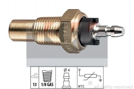 Датчик температури охолодж. жидкости/масла/топлива (аналог EPS 1.830.052/Facet 7.3052) KW 530 052
