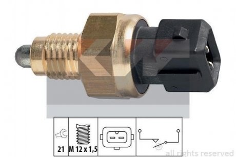 Датчик заднего ходу (аналог EPS 1.860.131/Facet 7.6131) BMW E36, E34, E23, E32, E31, F20, E91, E38, F10, E39, E90, F12 KW 560 131