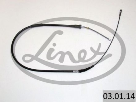 Купить Трос ручного тормоза Audi 100 LINEX 030114 (фото1) подбор по VIN коду, цена 515 грн.