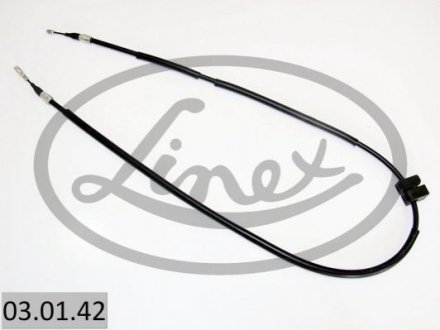 Купить Трос ручного тормоза Audi A8 LINEX 030142 (фото1) подбор по VIN коду, цена 812 грн.